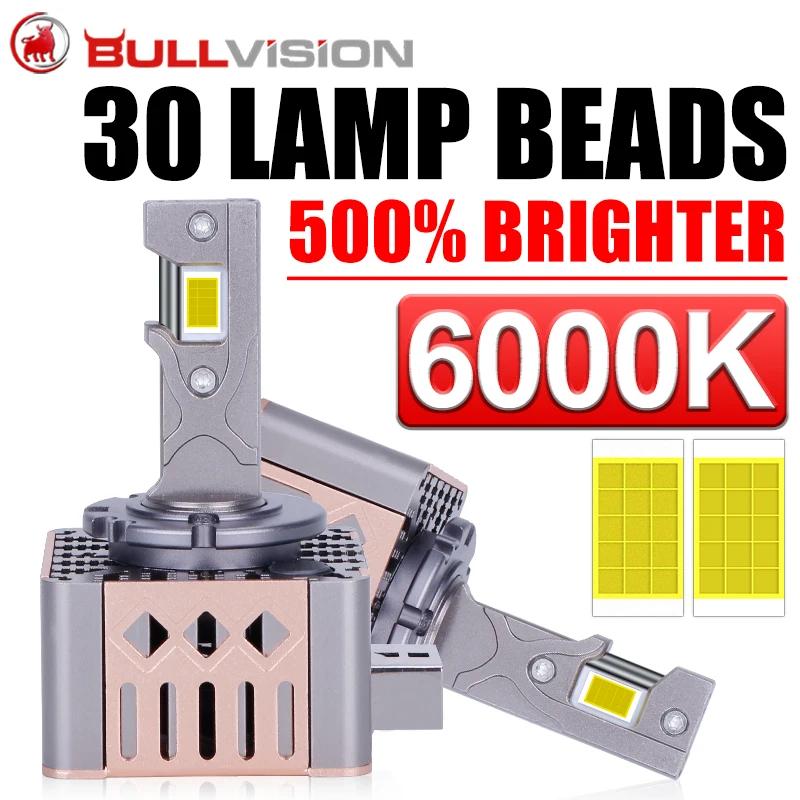 Bullvision LED ڵ Ʈ, ڵ , ĵ , ڵ , D1S, D2S, D4S, D8S, 300W, HID, D1R, D2R, D3R, D8R, D2H, 6000K, 12V